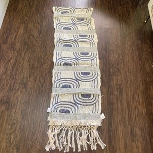 Anthropologie bed decorative throw